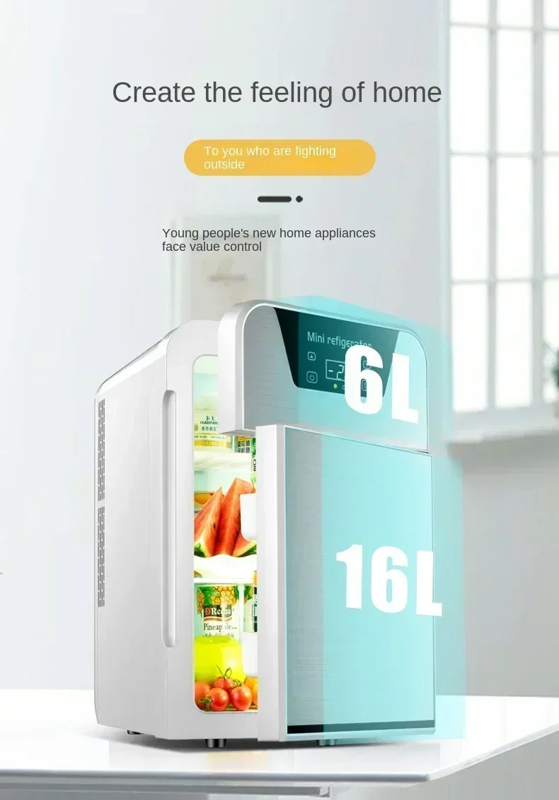 220V EOS Mini Compact Refrigerator for Bedroom, Dorm Room, Office and Travel CAB