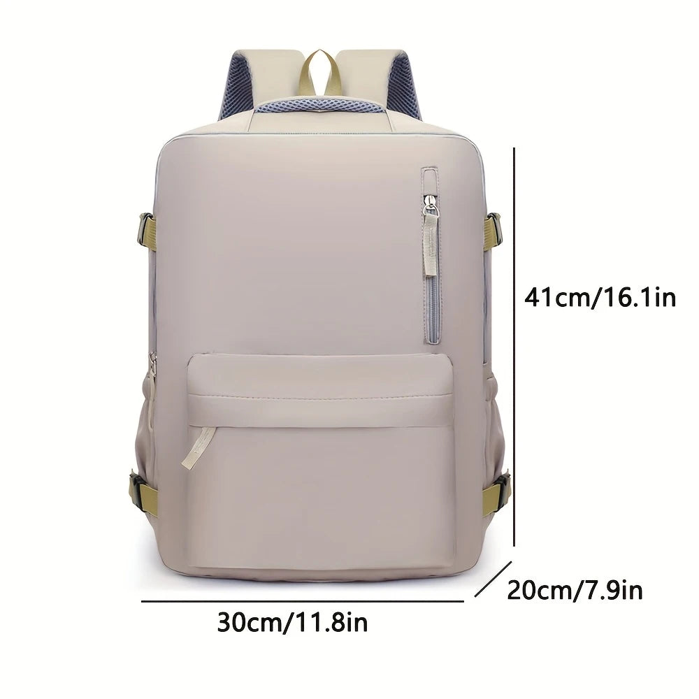 Travel Backpack Airline Approved Low-Cost Airline Solid Color Leisure Large Capacity Commuter Computer Bag Backpack