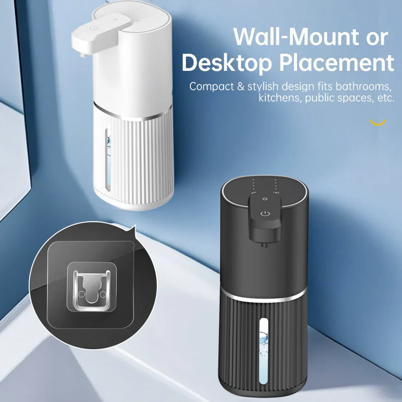 Automatic Soap Dispenser Touchless Foaming Soap Dispenser 380ml USB Rechargeable Electric Foam Soap Dispenser Drip/Foam Optional