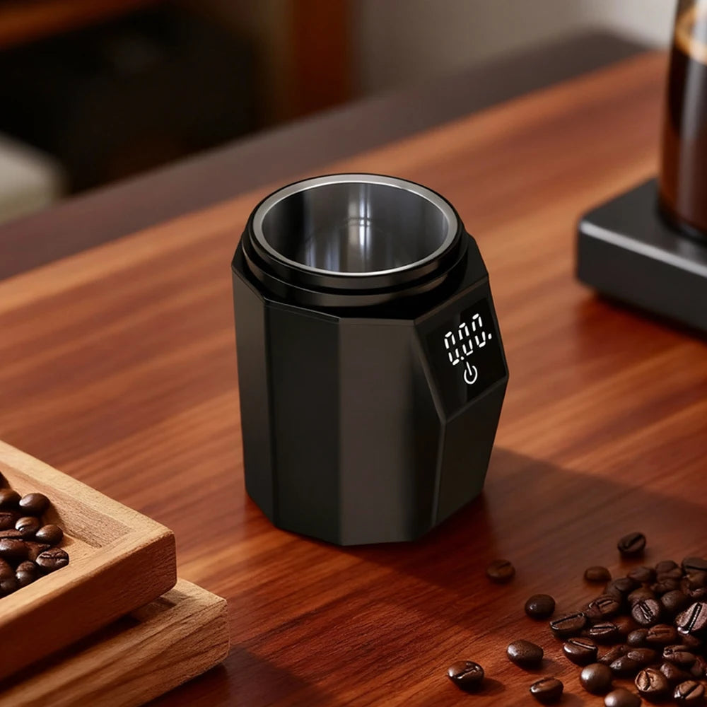 Digital Coffee Scale with 58MM Dosing Cup, LCD Espresso Weighing Scale 500g Precision Barista Tool