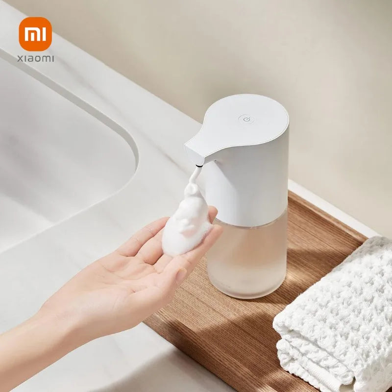Original XIAOMI Mijia Soap Foam Dispenser 1S Automatic Induction Hand Washer USB Rechargeable Foaming Machine Home Appliance