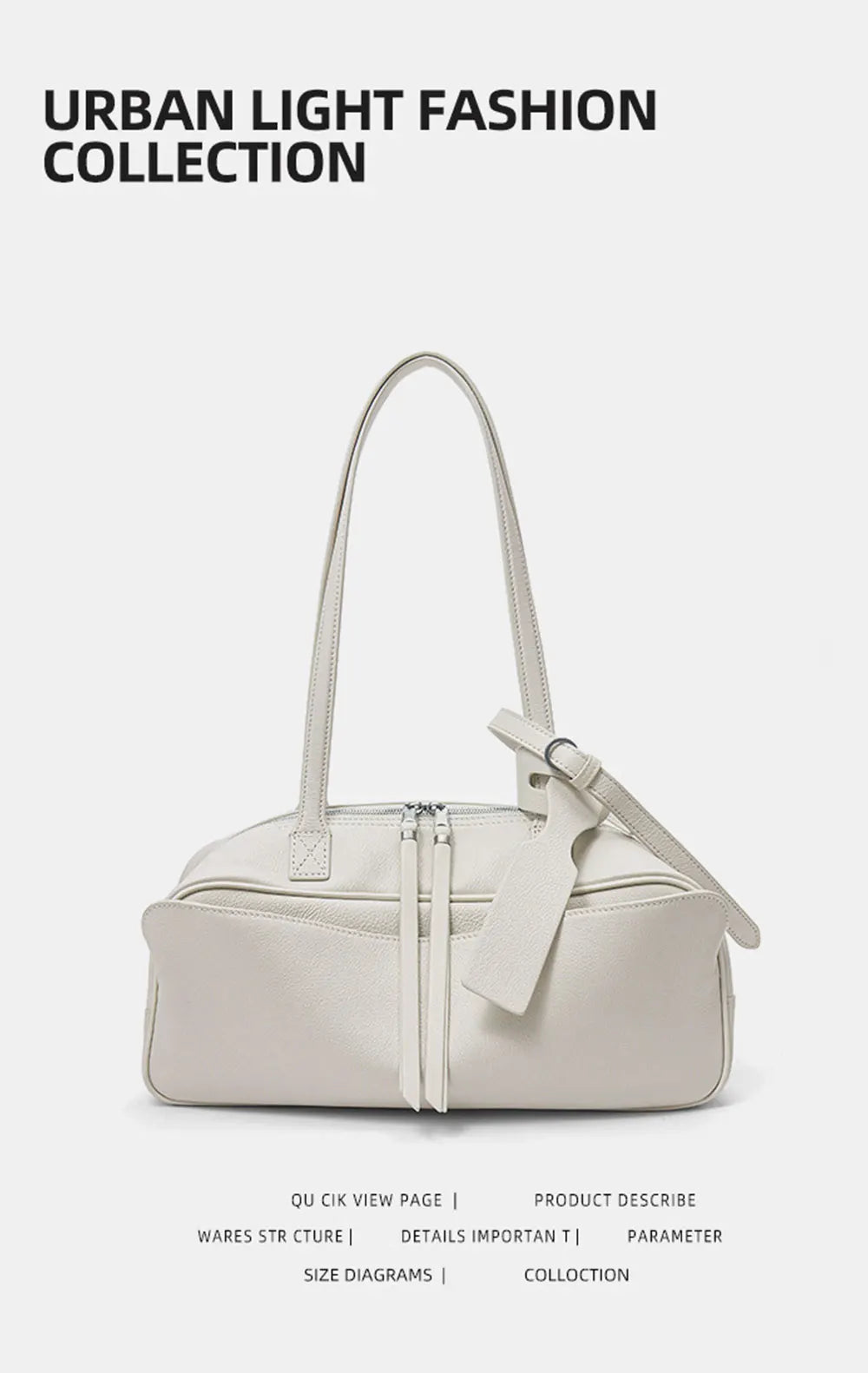 New Women's Bag Genuine Leather Luxury Designer Women Shoulder Bag Soft Cowhide Handbags Fashion High Quality Baguette Bags