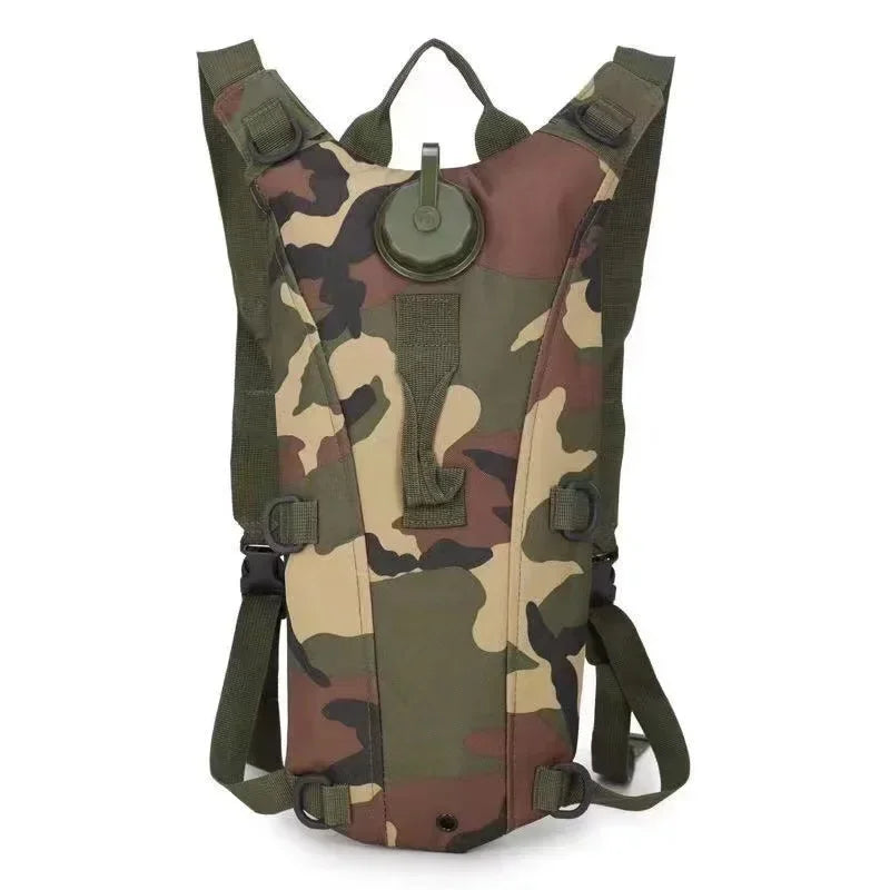 Tactical Hydration Backpack 3L Waterproof Water Bag Outdoor Sports Travel Cycling Mountaineering Convenient Water Bottle bag
