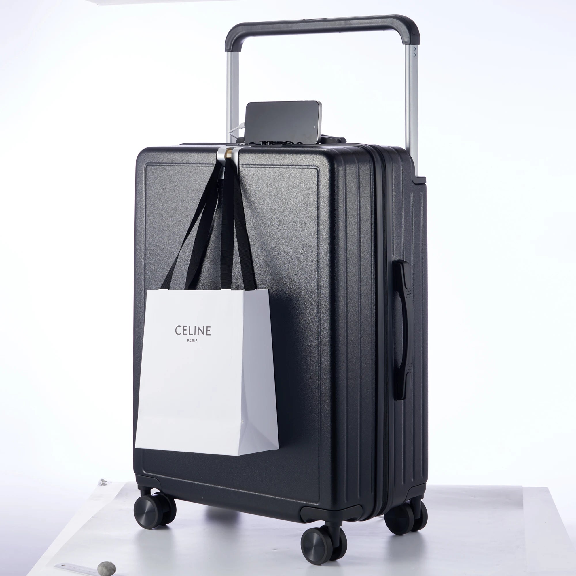 KLQDZMS Luggage Travel Bag 20 Inch Boarding Box Large Capacity Men's Trolley Case 22"24"26"28" ABS+PC Women's Cabin Suitcase