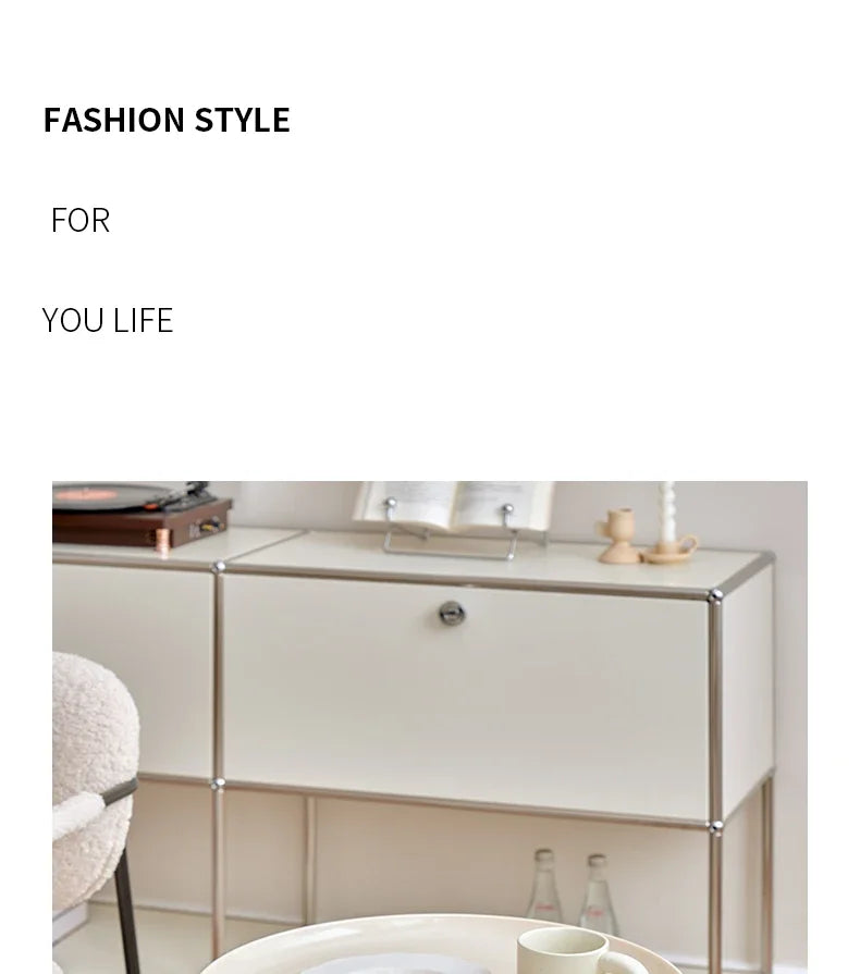 Designer Modern Coffee Table Living Room Nordic Round Glass Coffee Table Side Table