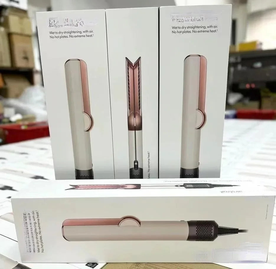 Original HT01 wet and dry multi-function household hair straightener hair dryer brush escova alisadora spazzola capelli فرشة شعر