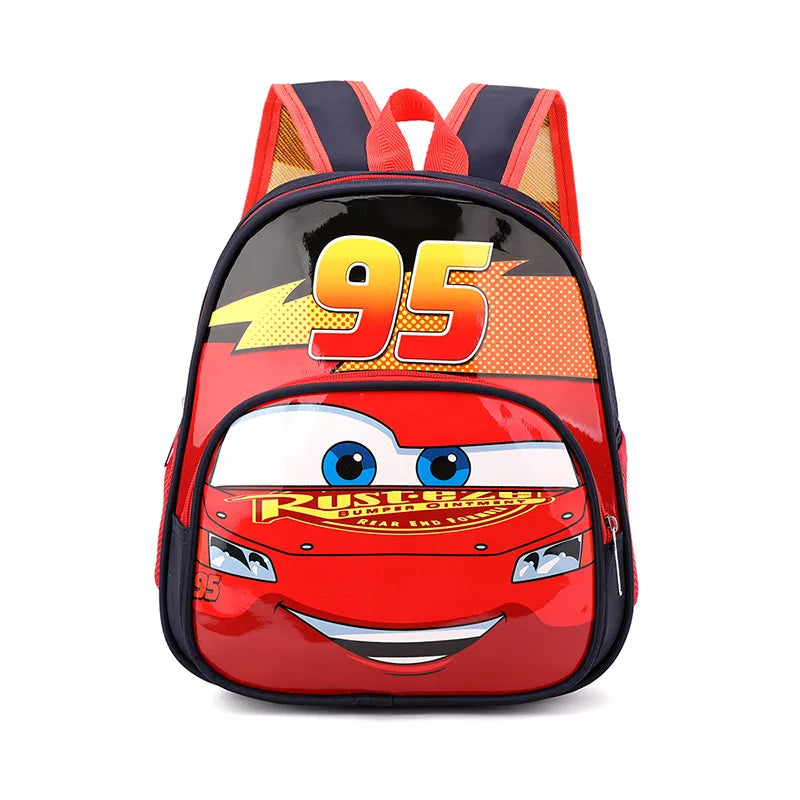Disney Cars Lightning McQueen 3D Mini Schoolbag Kids Cartoon Stereoscopic Schoolbag Fashion Kawaii Schoolbag Kids
