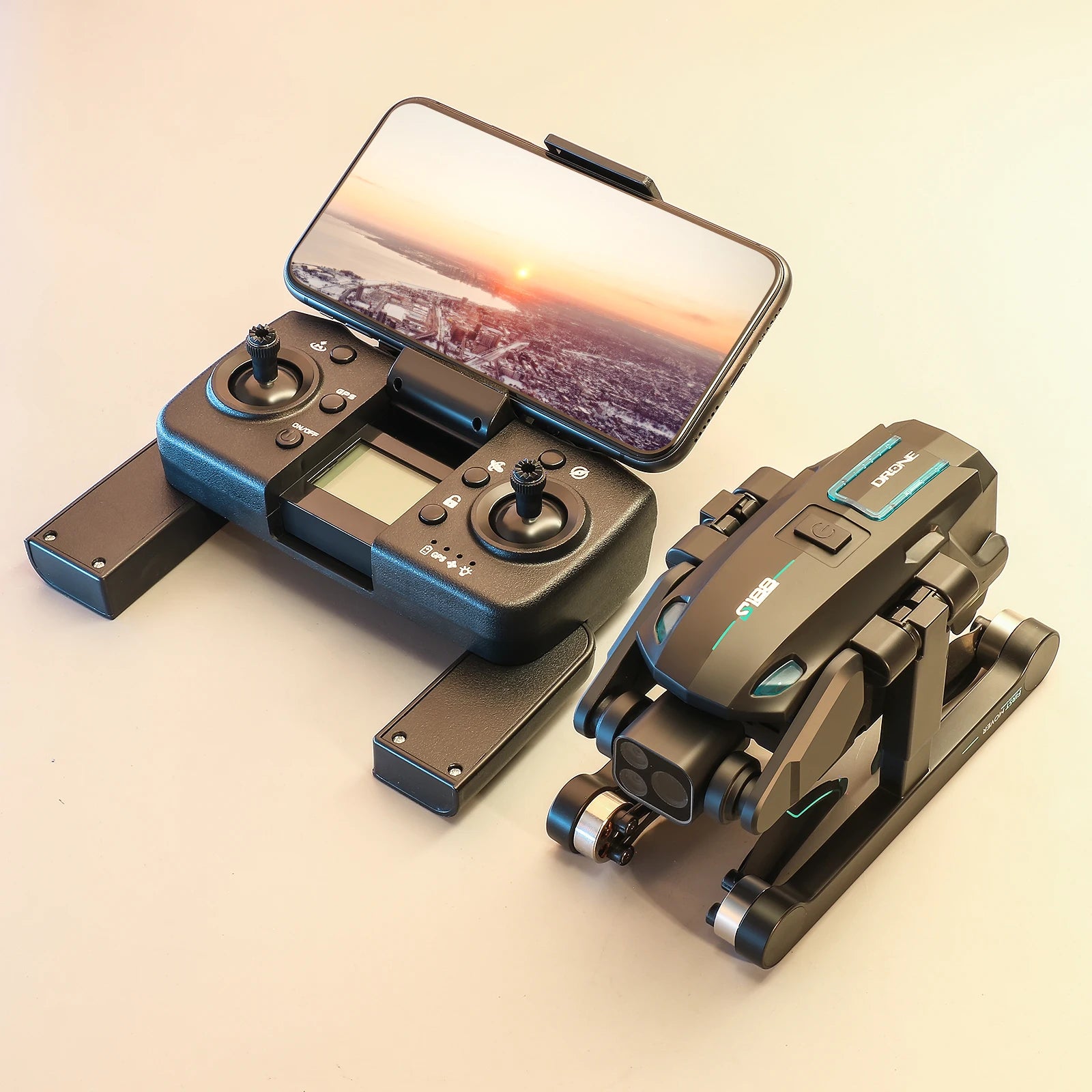 S188 Drone 8K Professional HD Dual Camera 5G GPS Wifi Obstacle Avoidance Brushless Foldable Quadcopter RC Distance 2KM Dron Toys