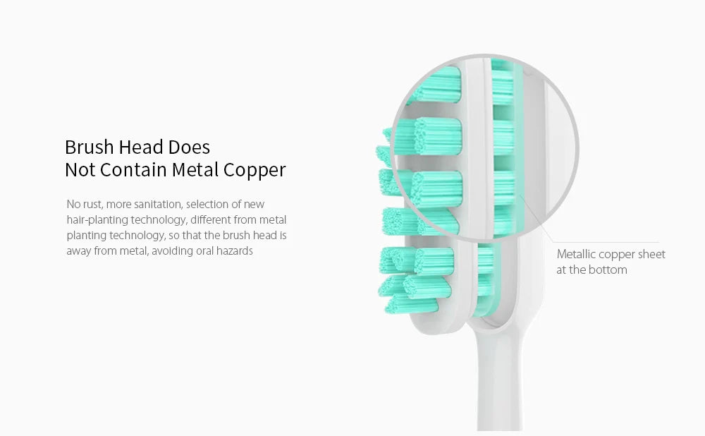 XIAOMI MIJIA T300 Sonic Electric Toothbrushes,One Charge For 25 Days,IPX7 Waterproof Rechargeable Toothbrush Whiten teeth,2 Mode