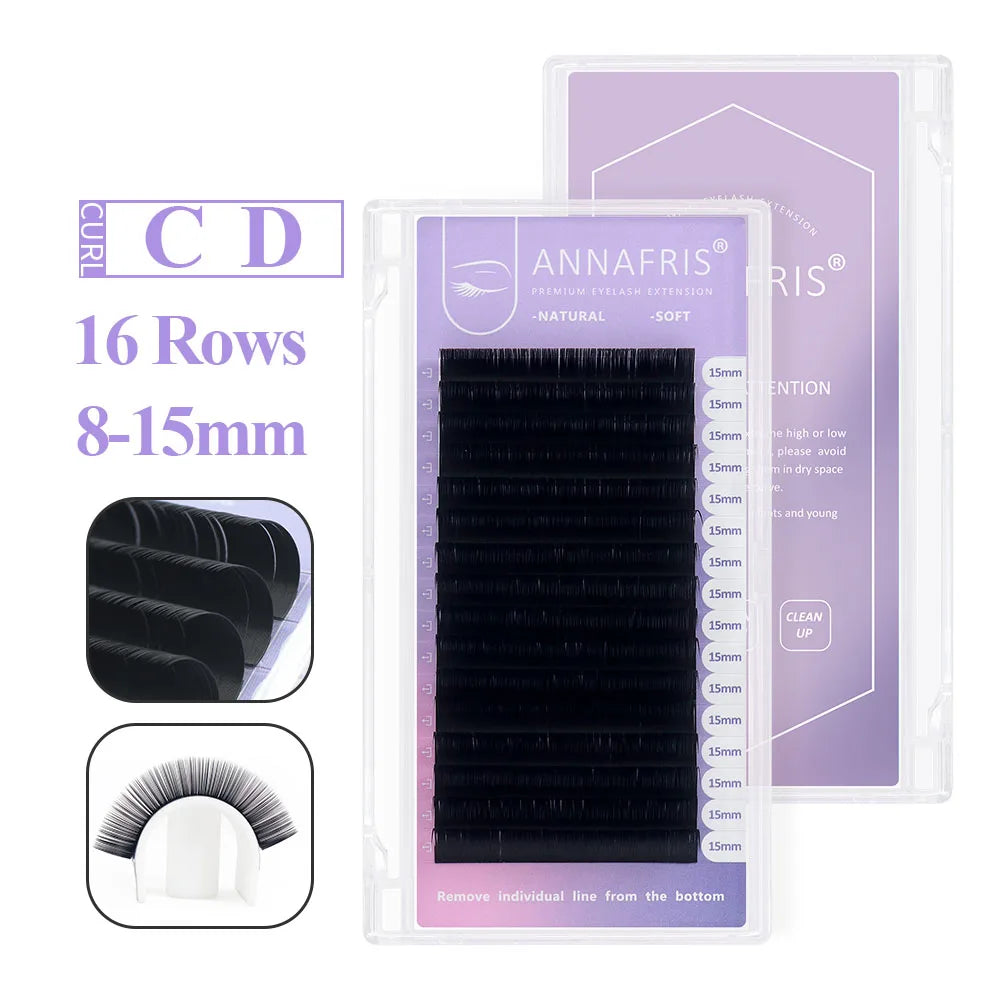 GLAMLASH 4D5D W Shaped Eyelash Extension Premade Volume Fans W Style Lashes Faux Mink Soft Easy Faning Natural Lashes