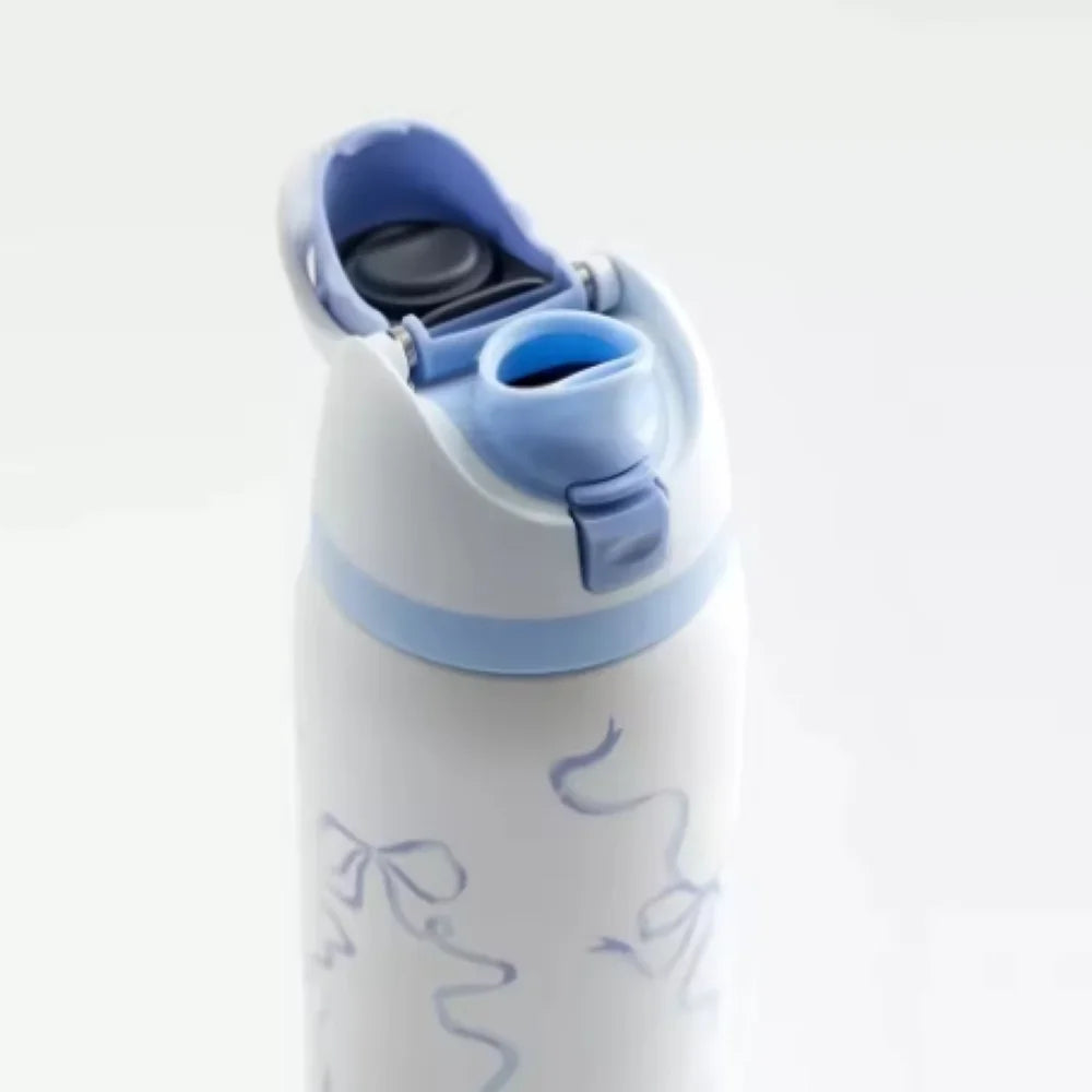 Stainless Steel Vacuum Flask 24H Cold Hot Thermos Leak Proof Thermal Mug Coffee Tumbler Drinkware for Office Travel Outdoor Gift