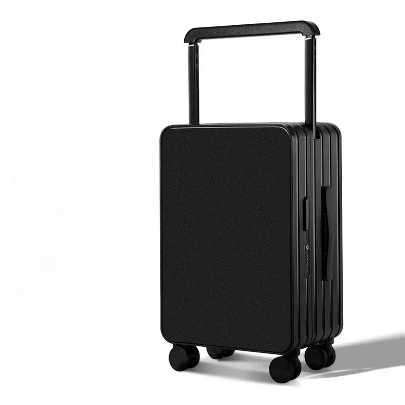 New Mid-Width Draw-Bar Luggage Large Capacity Travel Password Suitcase ABS+PC Fashion Travel Suitcase on Wheels