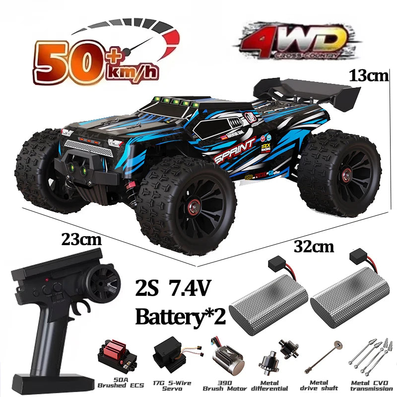 9522PRO 85KM/H High-speed RC Car Brushless Four-wheel Drive Off-road Drift 1:16 Professional Racing Car 9522 50KM/H Boy's Toy