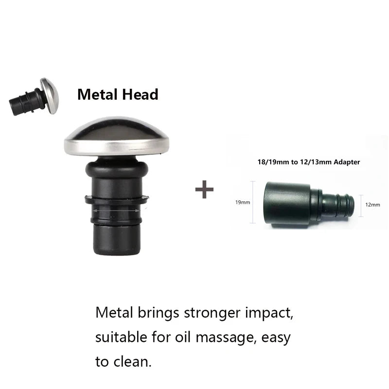 12MM  Mini Fascia Gun Massage Head  Universal Type