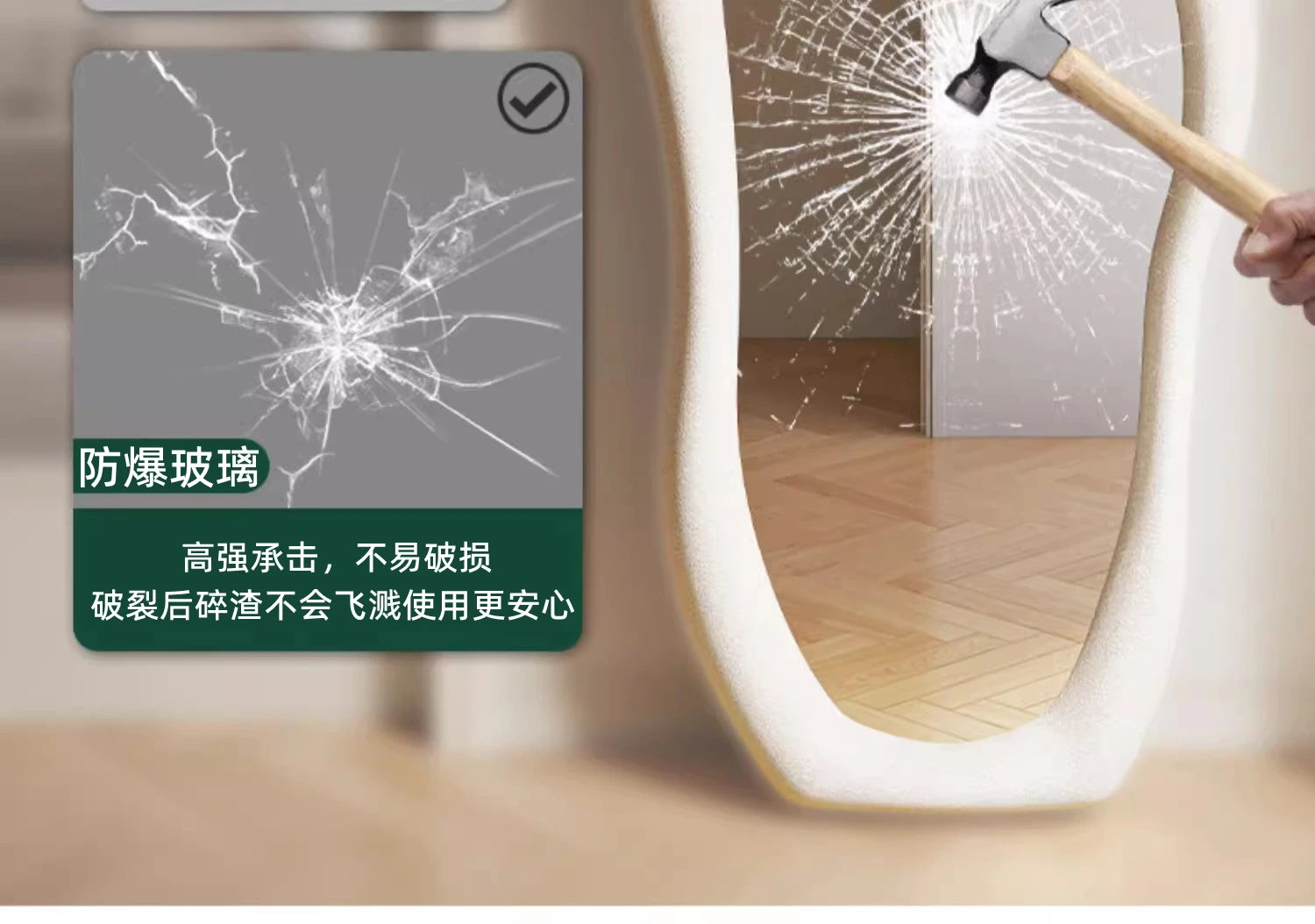 Oval Bed Room Mirrors Full Body Standing Nordic Design Luxury Mirrors Full Body Living Room Espejos Decorativos Room Decoration