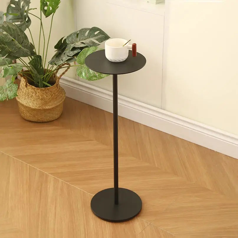 Nordic Style Side Table Scandinavian Coffee Small Round Sofa Living Room Accent Compact Furniture Apartments Minimalist Bedside