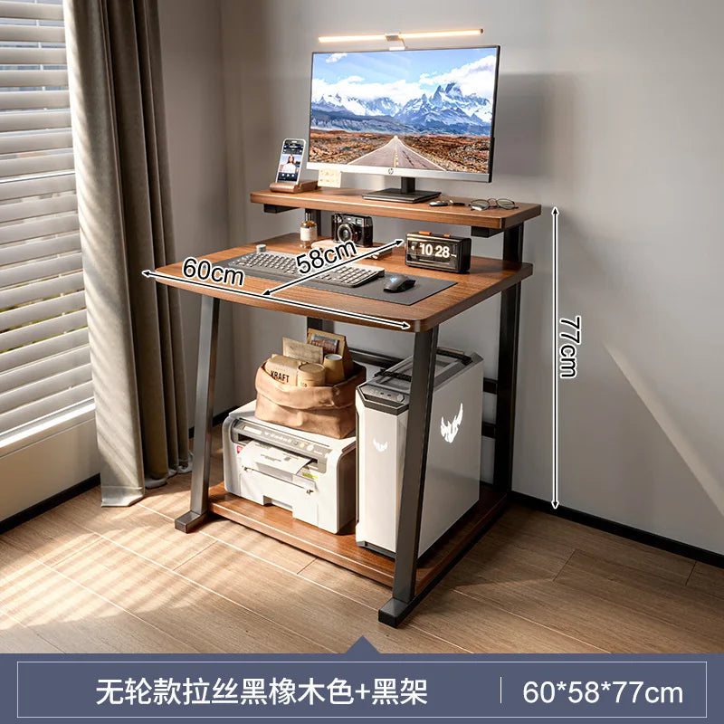 Computer Desk Desktop Small Home Mini Mobile Learning Notebook Bedroom Bedside Table