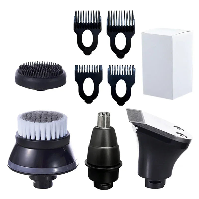 Replacement Electric Shaver Head Nose Trimmer Hair Clipper Facial Cleaning Brush Massage Head Spare 3/4/5 Cutter Floating Head