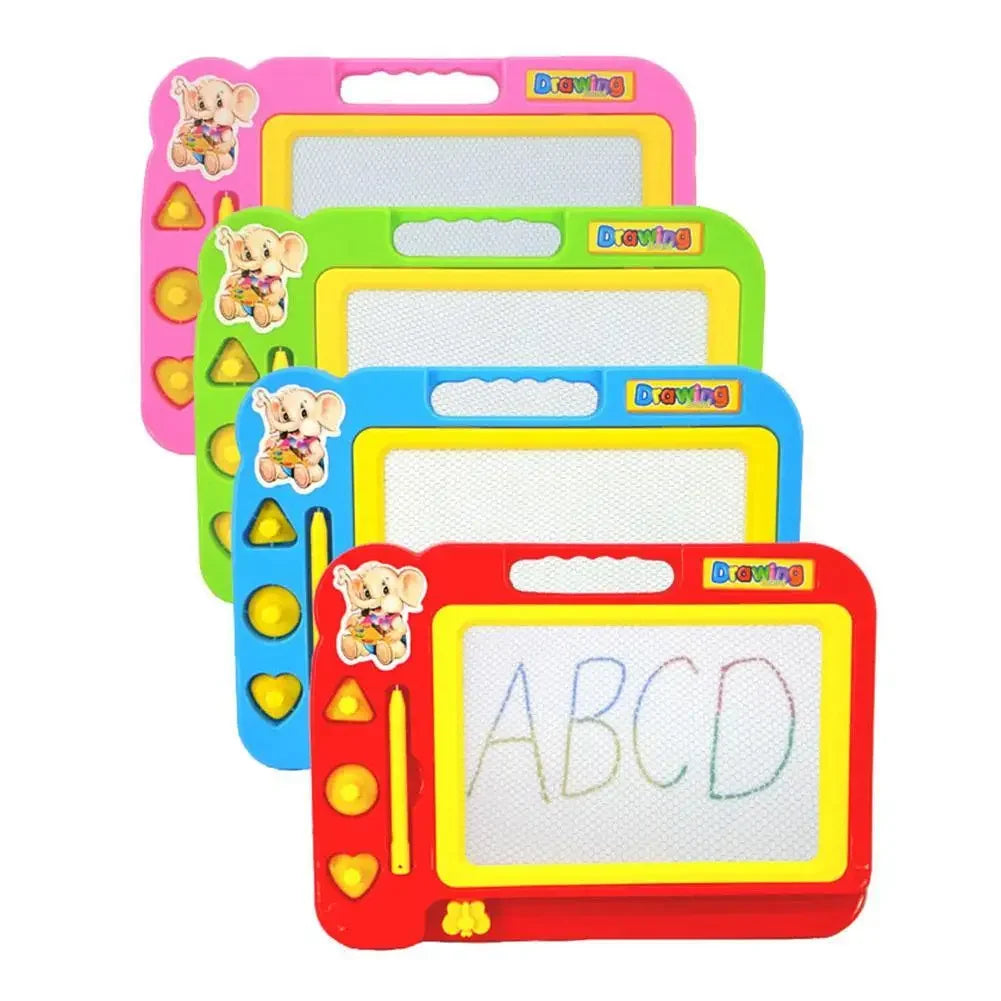 Kids Magnetic Drawing Board - Writing Pad & Color Graffiti Toy, Educational Doodle Art Set Best Gift for Children