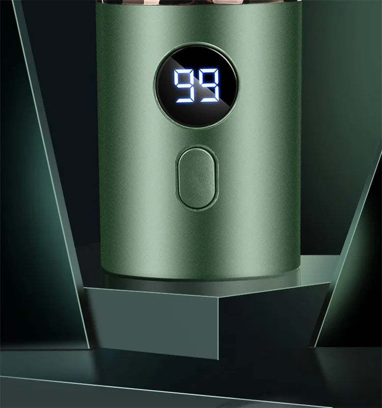 Men Electric Mini Shaver Rechargeable Type-c Charging Car Portable Led Digital Display Wet & Dry Shaver Men Women Home Razor