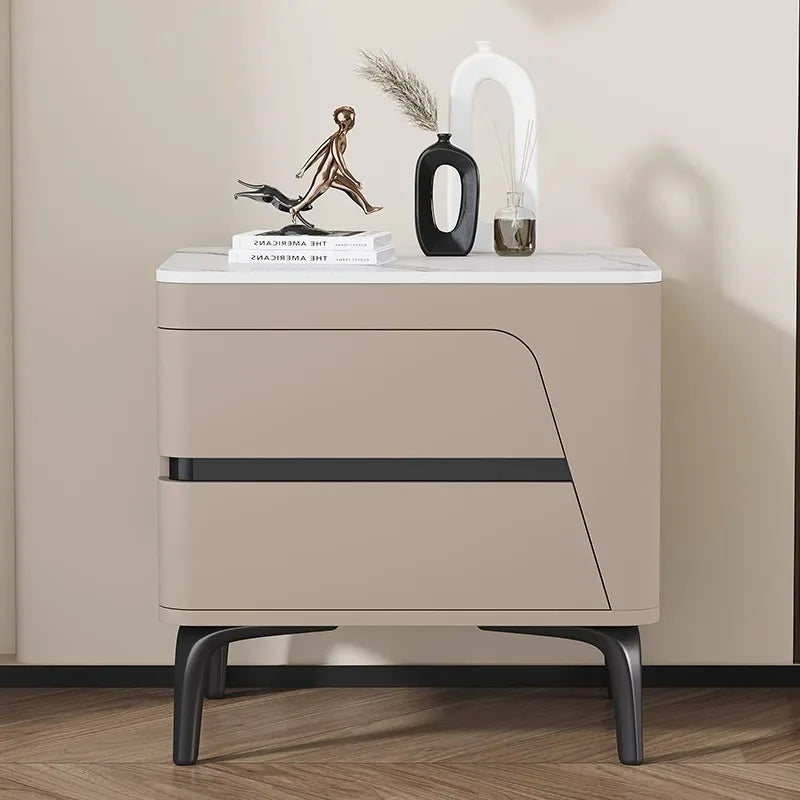 Space Saving Nightstands Creative Modern Simple Elegant Bedside Table Premium Aesthetic Mesitas De Noche Bedroom Furniture