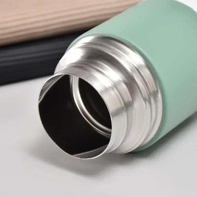 Stainless Steel Vacuum Flask Gift Set Business Style Thermos Bottle Outdoor Travel Insulation Cup for Couple Office Drinkware