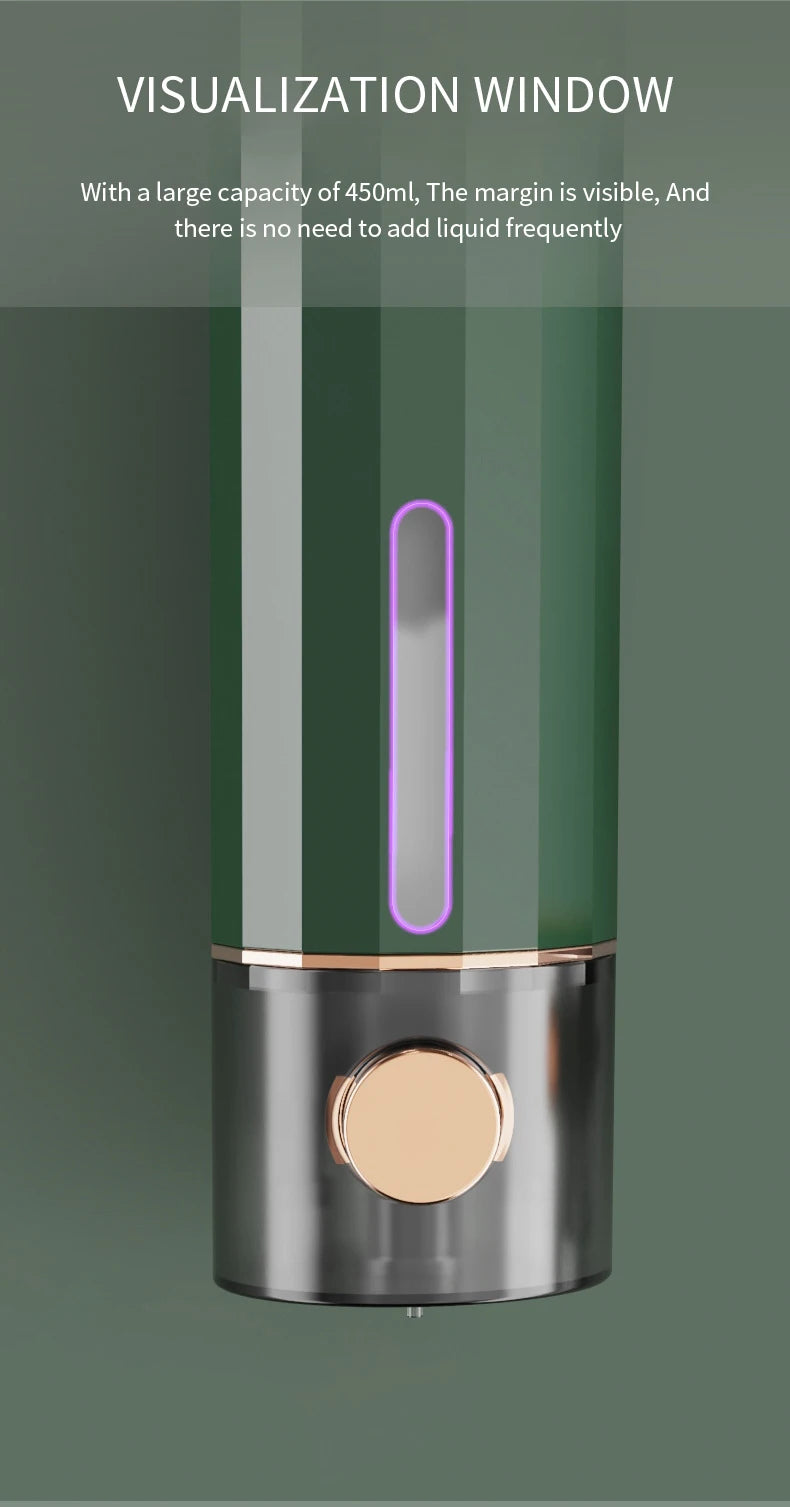 Manual Soap Dispenser Wall Mounted Bathroom Soap Dispenser Washing Hand Sanitizer Family Hotel Shower Gel Bathroom Tool