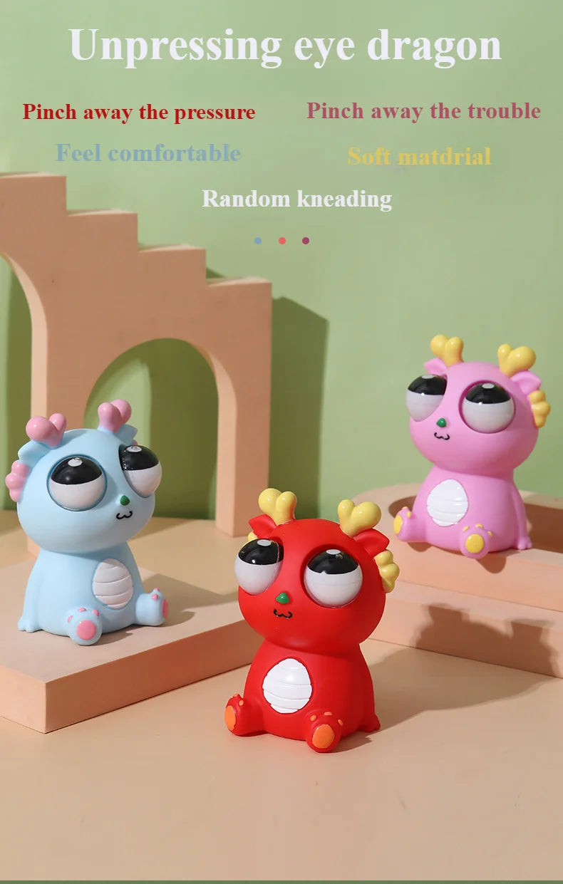 Children's Pool Bath Toys Squeeze OctopusToys And Dragon Dolls That Stare Into Given As Birthday Presents To Relieve Stress