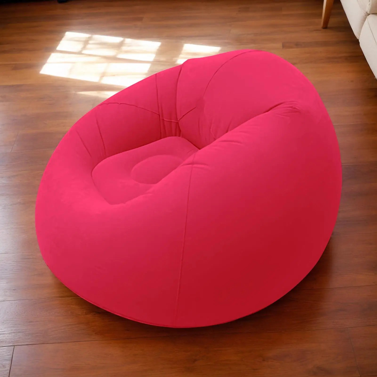 Inflatable Lazy Sofa Folding Portable Pvc Inflatable Air Chair for Living Room Outdoor Camping Convenient Beach Lounge Chair