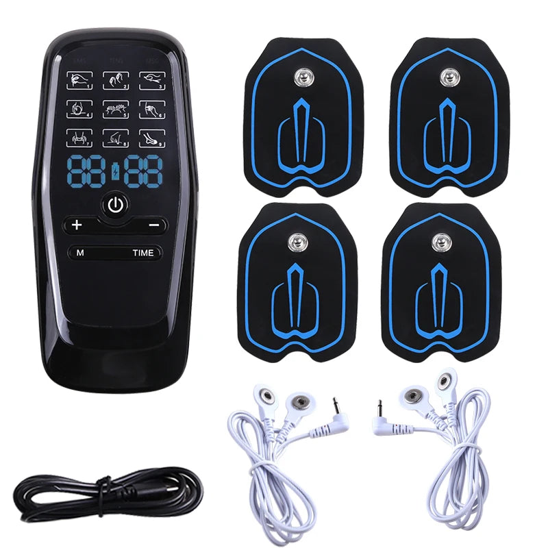 EMS Muscle Stimulator Pulse Acupuncture Relax Digital Therapy EMS Stimulator Pain Relief Body Massager Home Use