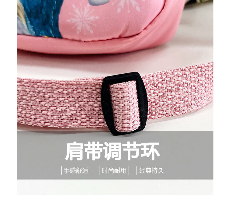 Disney New Cartoon Frozen Children's Bag Baby Girl Cute Princess Crossbody Bag Elsa Gift Shoulder Mobile Phone Bag