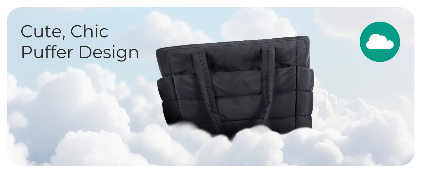 BAGSMART Women's Bag Large Capacity Solid Color Tote Bag Versatile Handbag for Commuter Work Student Class Shopping bag