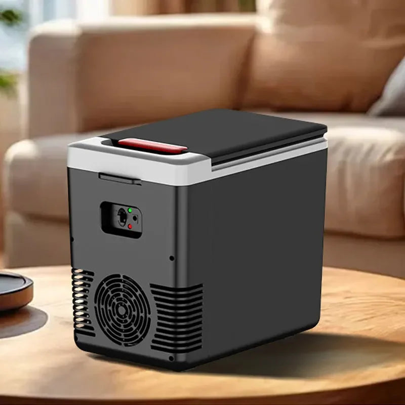 10L mini Refrigerator For Car Home Travel Refrigerator 12V 220V Auto Freezer Cooler & Warmer Electric Fridge Portable Icebox