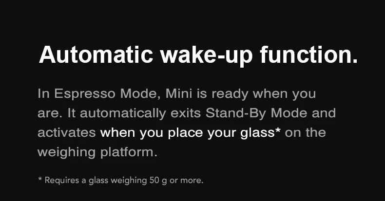 TIMEMORE Black Mirror MINI 0.1g Coffee Scale Espresso And Measurement Flow Rate LED Screen Barista Scales Kitchen