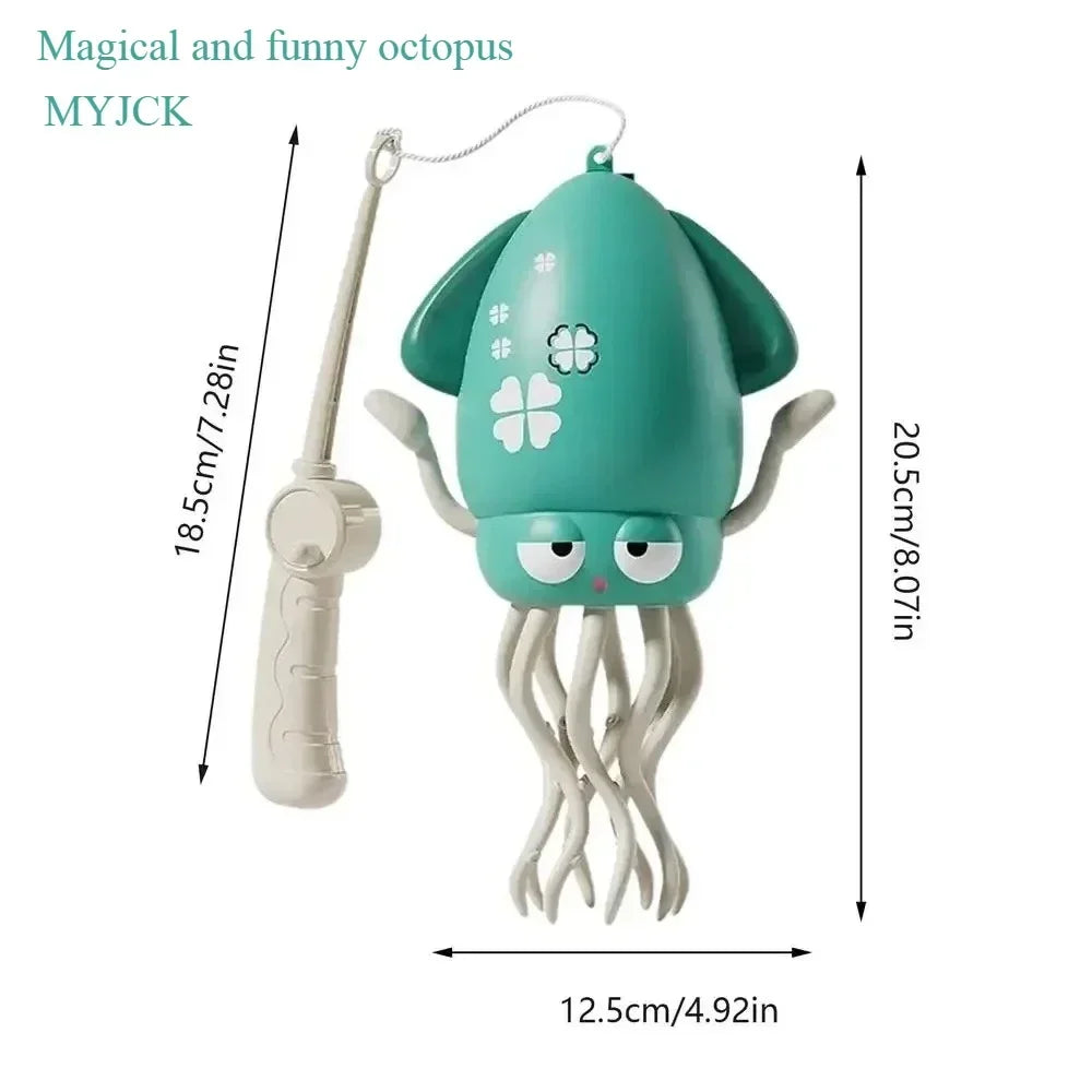 Dancing Octopus Electronic Pets Luminous Fidget Toys Interactive Antistress Stress Relief Toy for Toddler Baby Children Adult