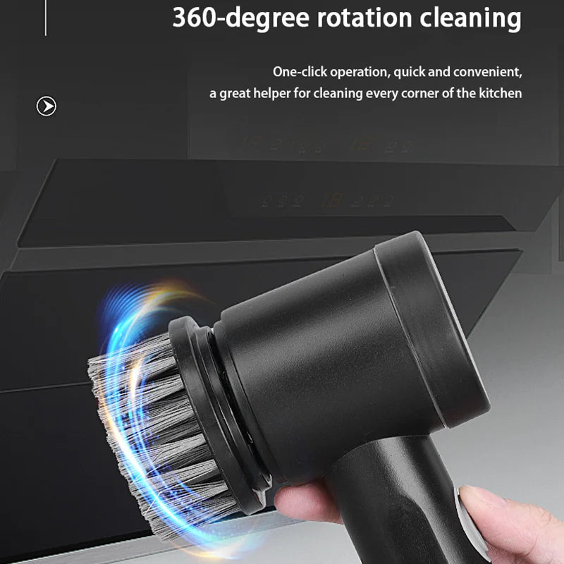 Xiaomi Electric Cleaning Brush Wireless Black High-power Multifunctional Bathroom Waterproof Portable Cleaning Brush Household