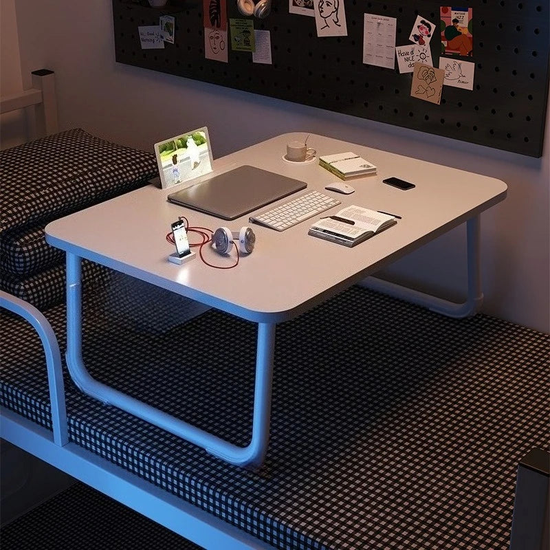 1pc Portable Ergonomic Cork Lap Desk with Bamboo Finish, Work Ergonomic Stand,Foldable Desk Design,Stable Desk Design