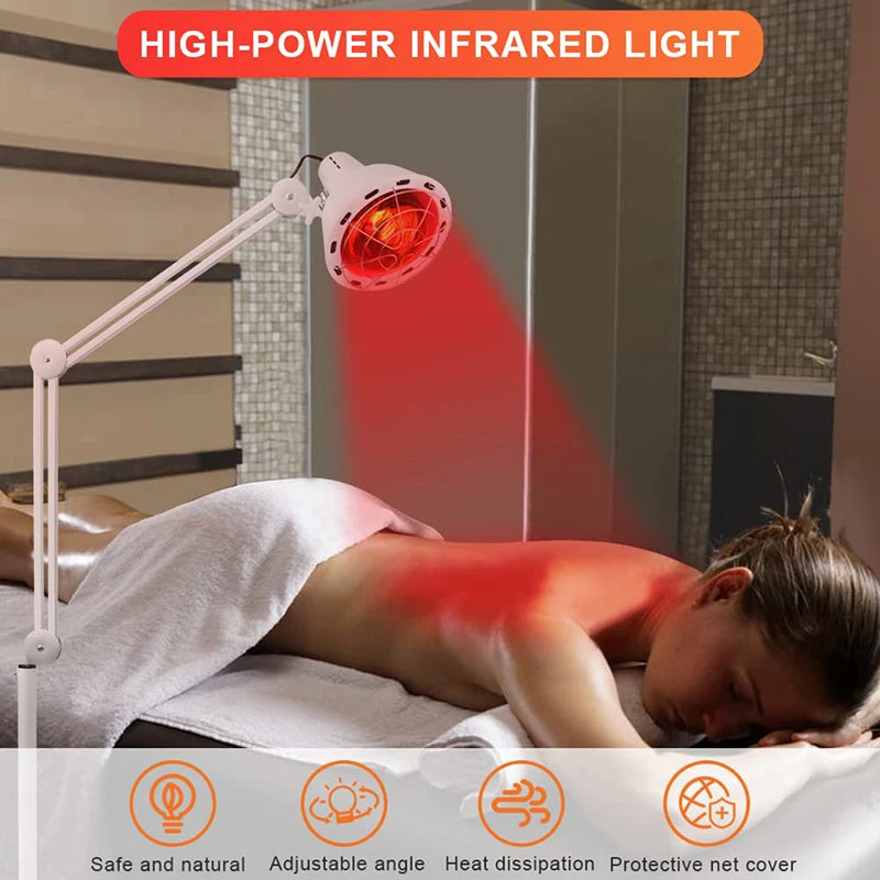 Infrared Physiotherapy Bulb 100W 150W Heating Therapy Red Lamp for Body Neck Ache Arthritis Muscle Joint Relaxation Pain Relief