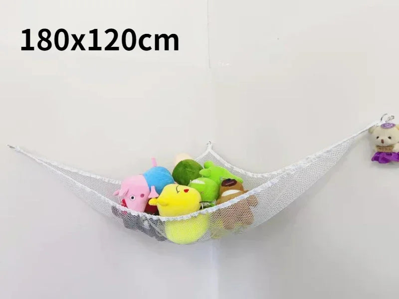 S/M/L Cute Children Bedroom Toys Hammock Net Stuffed Animals Toys Hammock Net Organize Storage Mesh Holder swing Storage Boxes