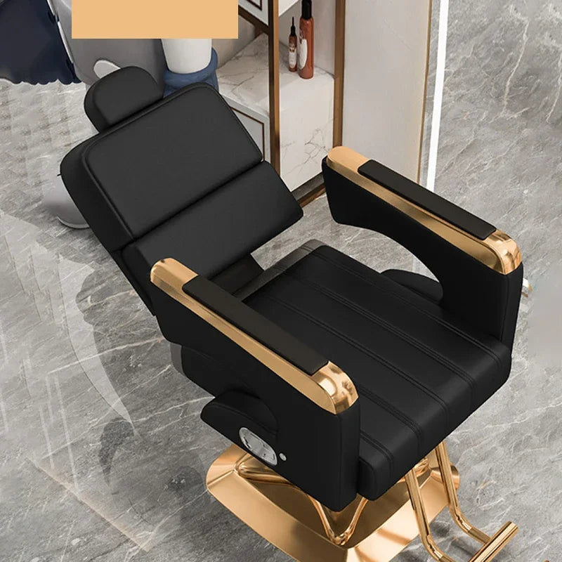 Barber Shop Barber Chair, 360° Rotatable, Hydraulic Lift Chairs, New Design, Customizable Hair Salon Store Furniture Wholesale