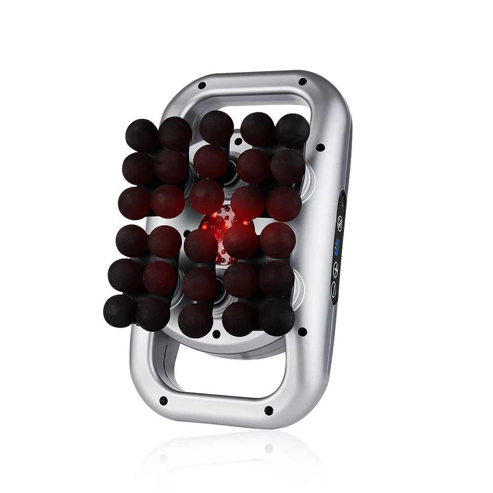 48-Heads Body Massage Gun High-Frequency Vibration Fascia Gun Back Waist Thigh Massager Neck Shoulder Massager Muscle masajeador