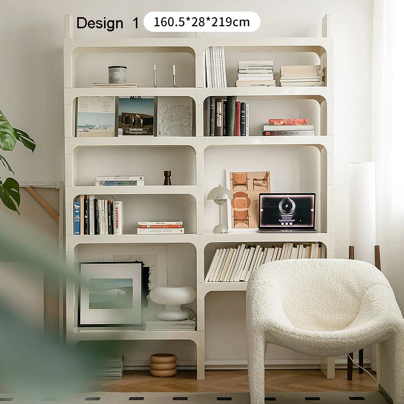 Module Modular DIY Furniture Storage Shelf Bookrack Bookshelf Bookcase Plastic ABS Customized Size Cabinet Multi-function