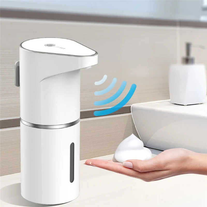 B59B-Wall Mounted Vertical Soap Dispenser Household Energy Sensing Multi Gear Contactless Rechargeable Foam Machine