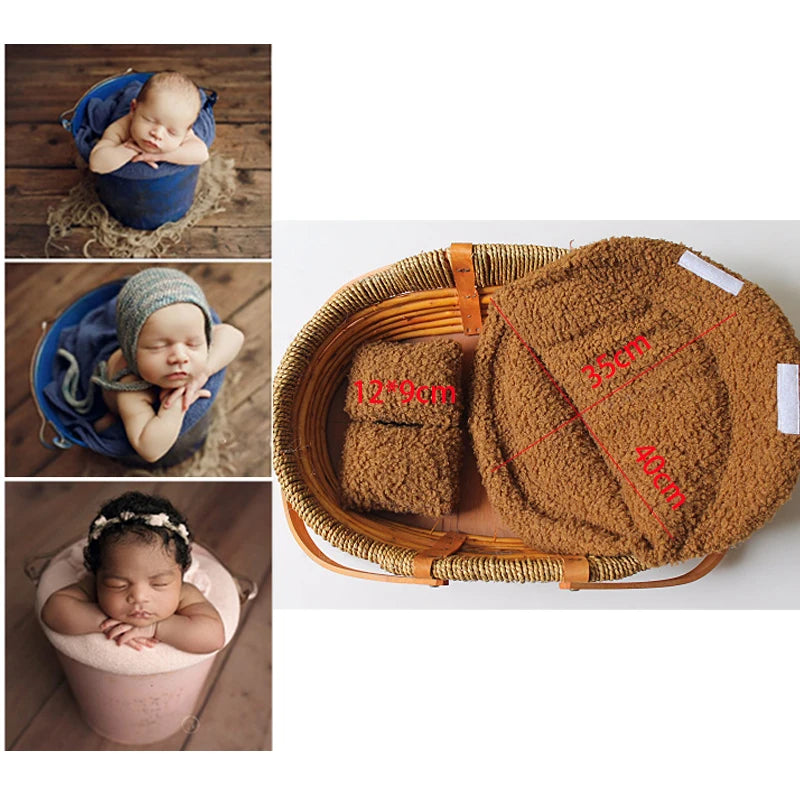 Newborn Photography Props Pillows Basket Filler Photo Shooting Accessories Studio Posing Aid For Baby 29 Models Fotografia Gifts