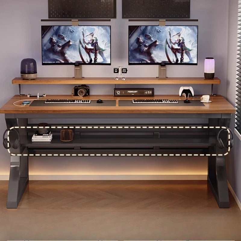 Wooden Designer Modern Office Desks Luxury Home Writing Large Laptop Computer Desks Gaming Standing Escritorio Furniture