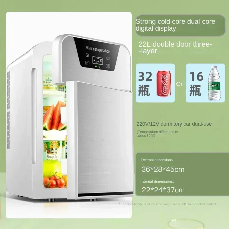 220V EOS Mini Compact Refrigerator for Bedroom, Dorm Room, Office and Travel CAB