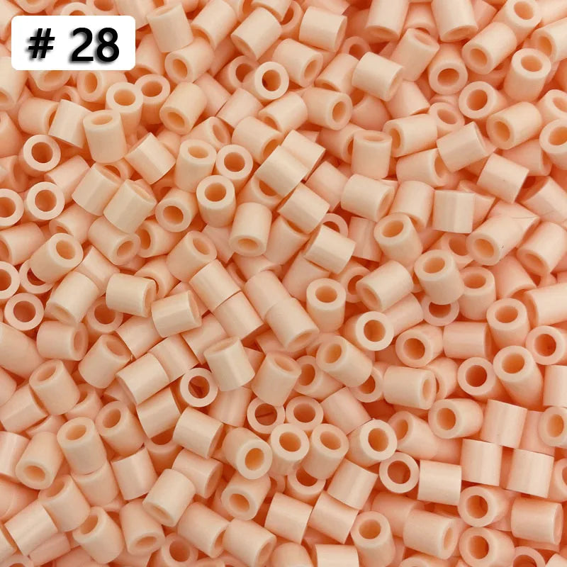 5MM 1000PCs Pixel Puzzle Iron Beads for kids Perler Hama Beads Diy High Quality Handmade Gift toy Fuse Beads