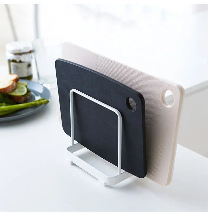 Home  Vertical Drawer Plate Clearance Rack Kitchen Storage Cabinets Organizer Furniture Cutting Board Stainless Steel Adjustable