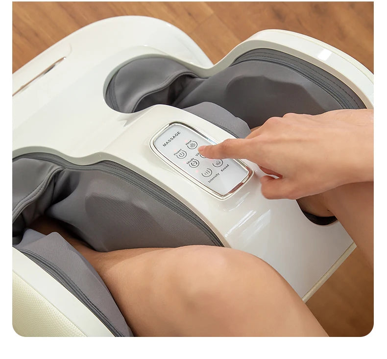 MARESE Electric Calf and Foot Massage Machine Vibration Shiatsu Air Compression Heat Rolling Kneading Leg Beauty Massager K16