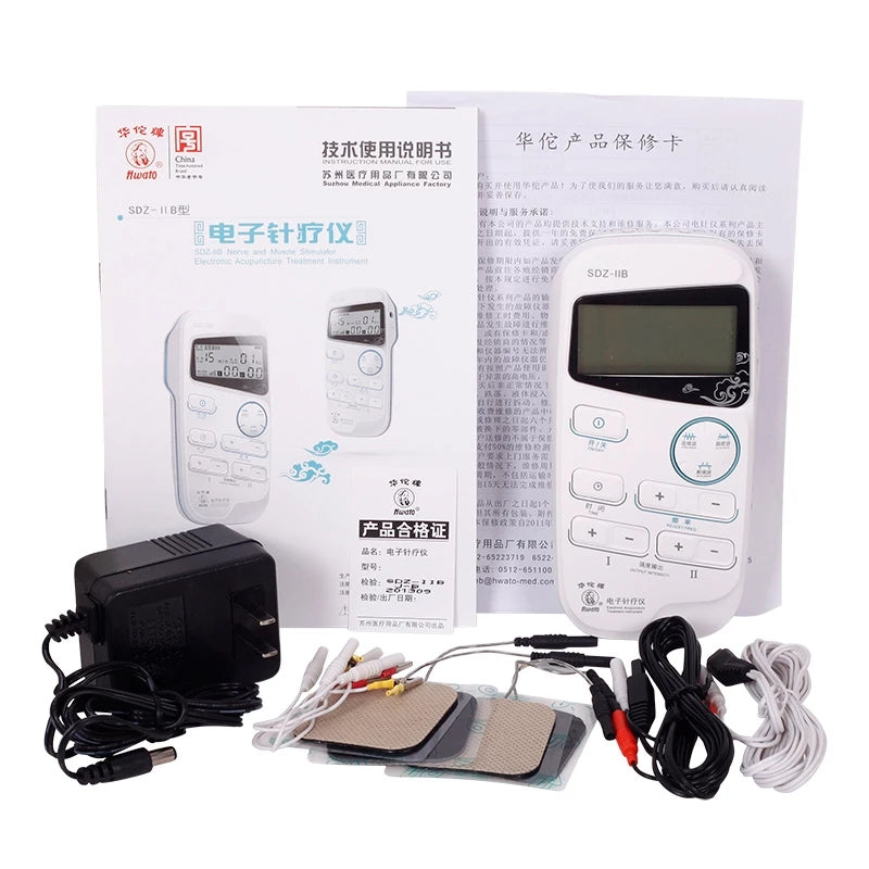 Pulse Massage TENS For Pain Relief and Muscle Recovery Dual Channel Electronic Acupuncturist Treatment Instrument